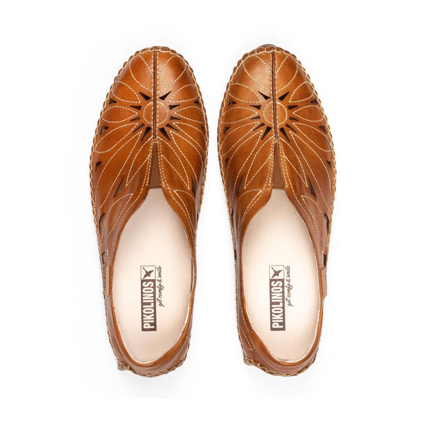 Women's Pikolinos JEREZ Moccasins Brown | NZ R517839